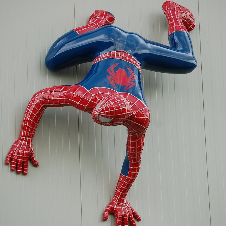 Über die geschichte von spider man